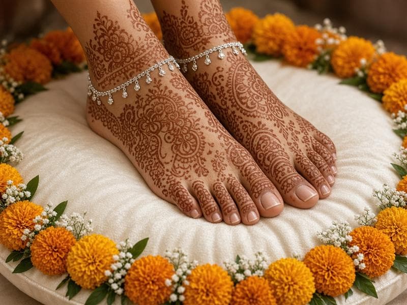 Portrait mehendi